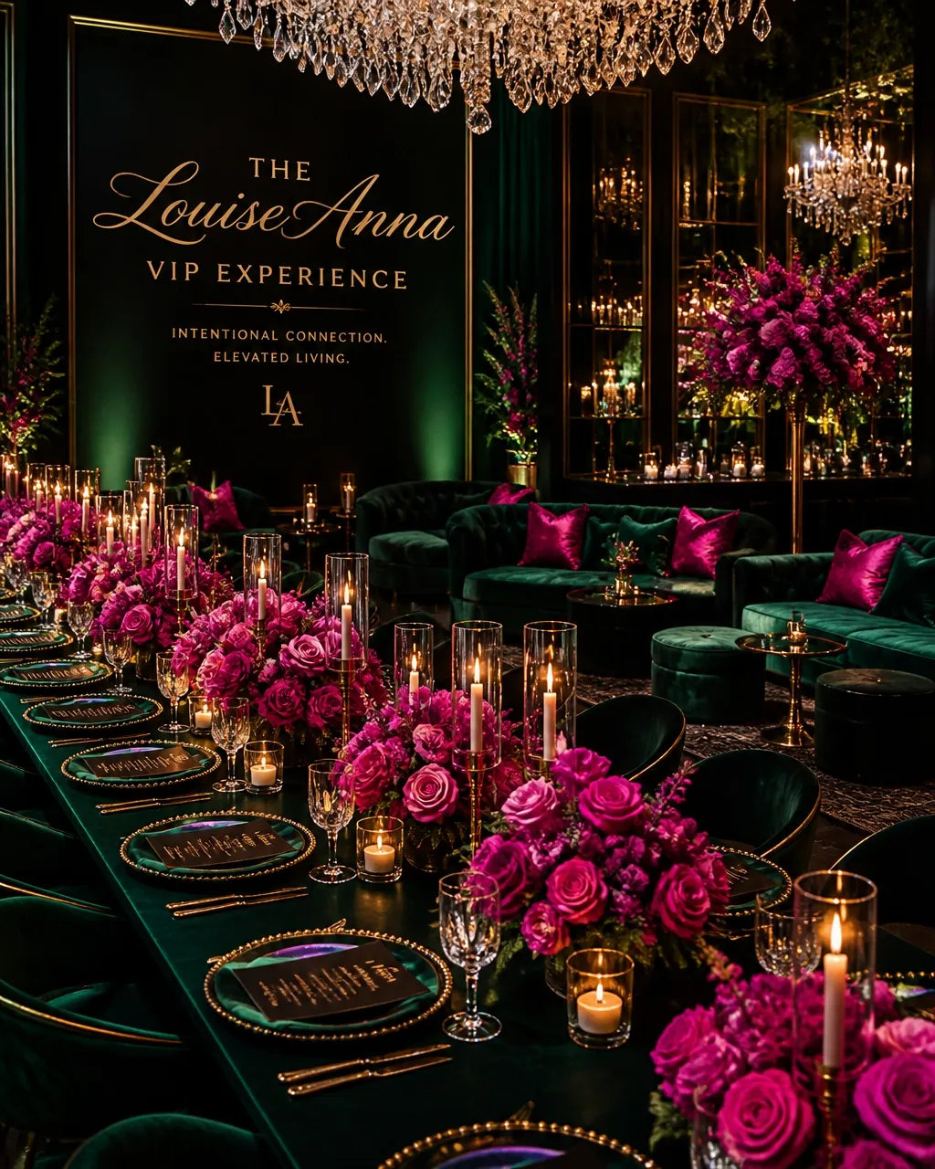 LouiseAnna VIP Experience — curated non-alcoholic culinary sanctuary experience